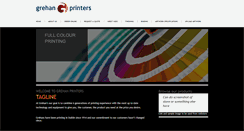 Desktop Screenshot of grehanprinters.ie